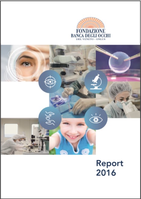 Report 2016 Fondazione Banca degli Occhi