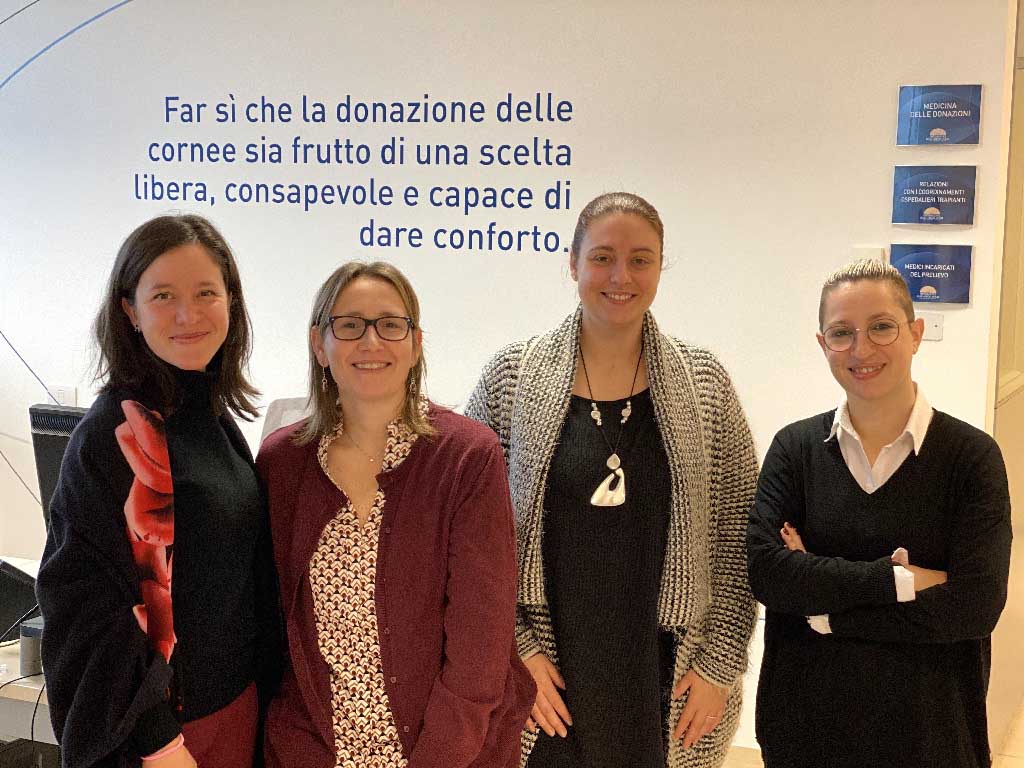 L'Ufficio Medicina delle Donazioni Fondazione Banca degli Occhi del Veneto L'Ufficio Medicina delle Donazioni di Fondazione Banca degli Occhi