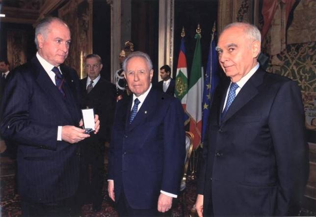 Piergiorgio Coin, Carlo Azeglio Ciampi, Girolamo Sirchia