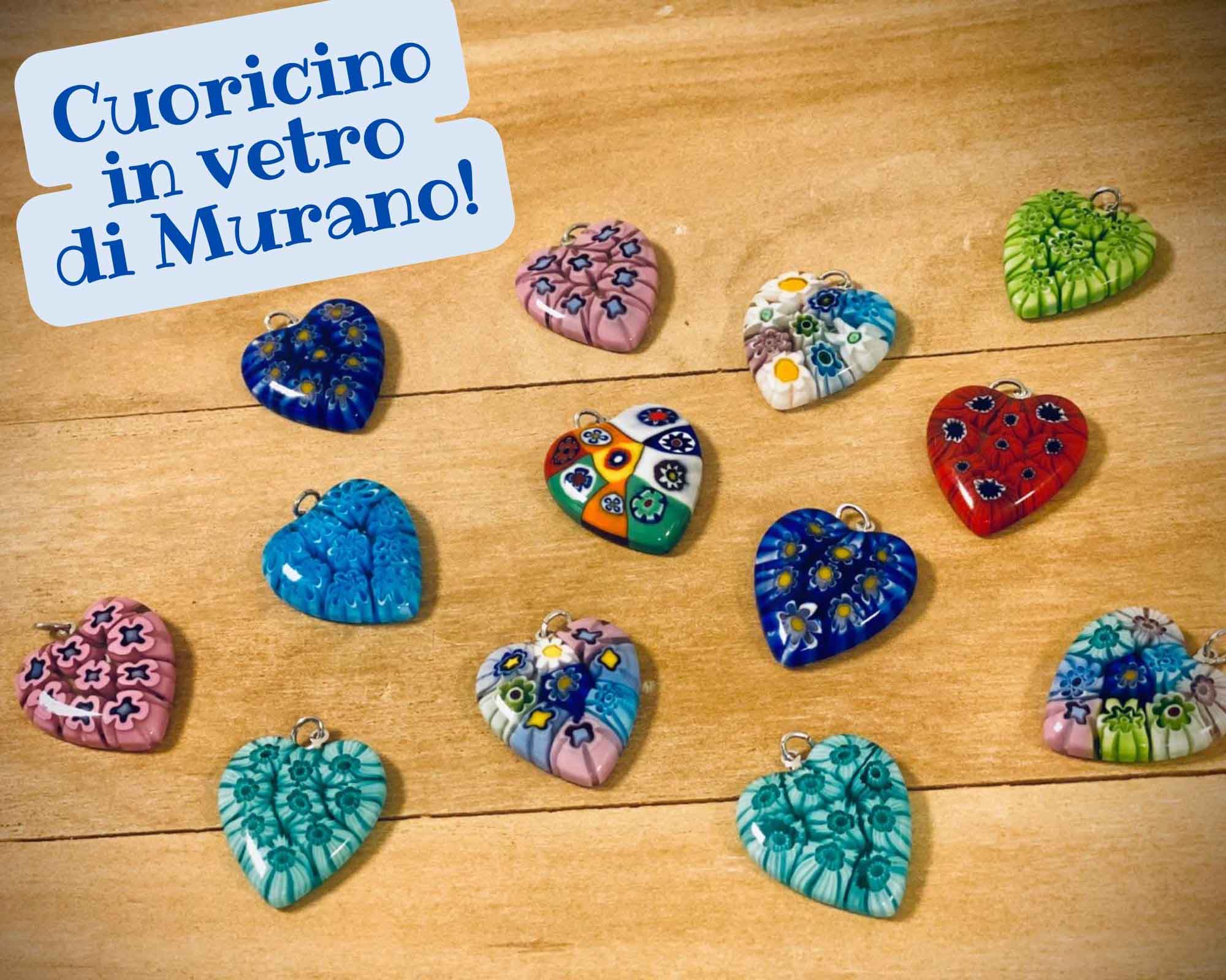 Cuoricini in Vetro Artistico® Murano