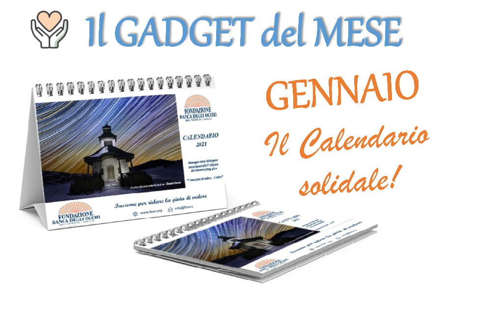 Calendario da tavolo solidale - doni solidali Calendario da tavolo - Solidale