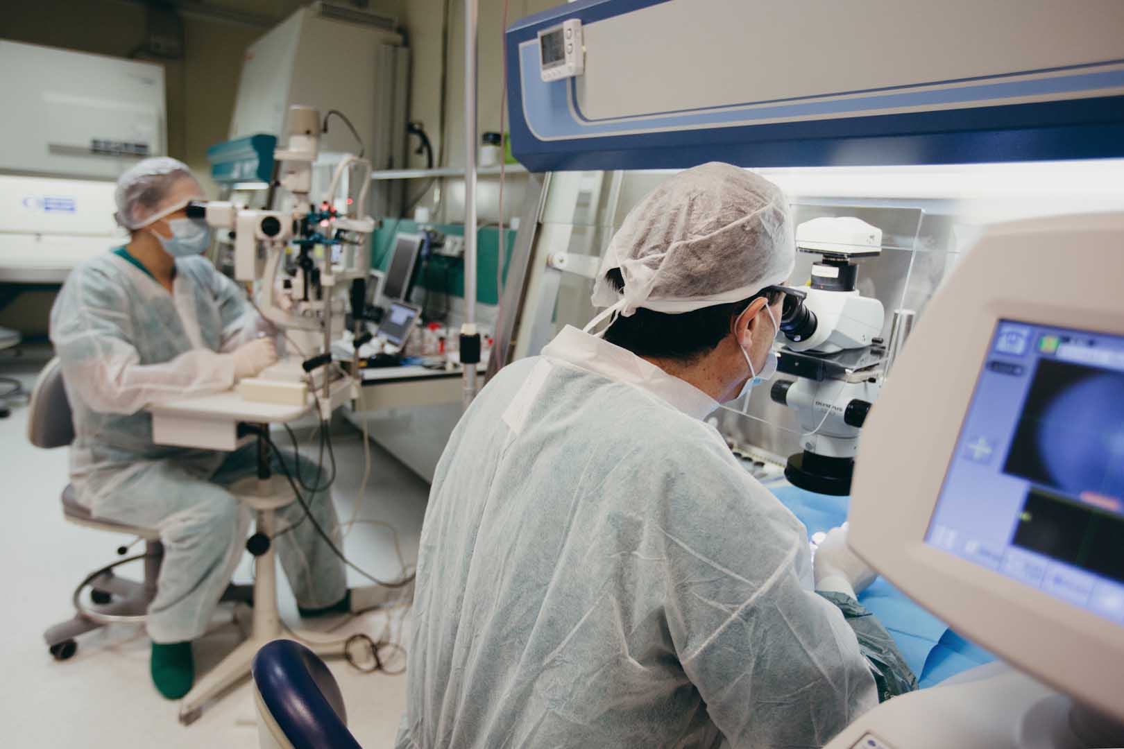 I Laboratori di eye banking di Fondazione Banca degli Occhi del Veneto