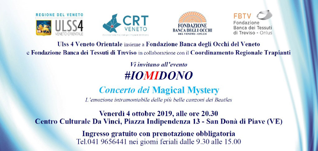 Iomidono Concerto Solidale Dei Magical Mystery